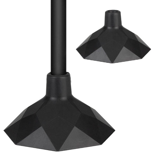Vive Health Standing Dome Cane Tip, .75" Replacement, Compact Base