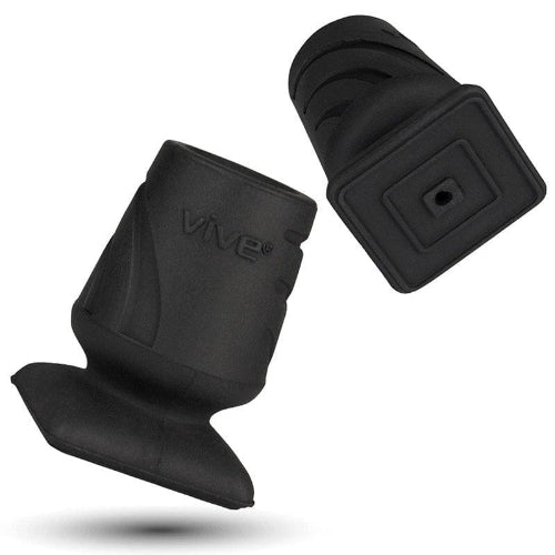 Vive Health Shock Absorbing Cane Tip, Set of 2