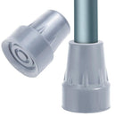 Vive Health Replacement Cane Tips, 3/4-Inch, Fits Canes, Walkers and Crutches, Gray Pack of 2