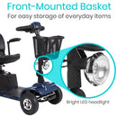 Vive Health Series C Mobility Scooter, Blue