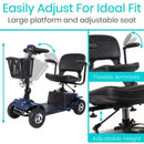 Vive Health Series C Mobility Scooter, Blue