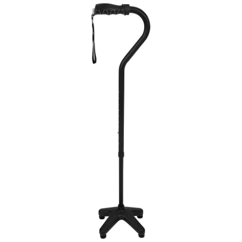 Vive Health SureWalk Quad Cane – Adjustable Height, Self-Standing Mobility Aid for Stability & Support, Lightweight & Durable, Moovkart.