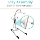 Vive Health Electric Patient Lift, White