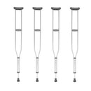 Vive Health Adult Crutches in use by recovering patient outdoors, Moovkart
