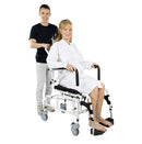 Vive Health Reclining Shower Commode Chair – 3-in-1 Mobility Aid & Comfort Support, Moovkart