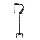 Vive Health Stand Assist Cane, a lightweight cane with adjustable height and a self-standing base for enhanced mobility, balance, and support, Moovkart.