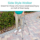 Vive Health easy-to-grip handle and 300 lb support capacity. Moovkart