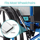 Vive Health Wheelchair Brake Handle Extension, 6-Inch Reach, Universal Fit for Easy Brake Engagement