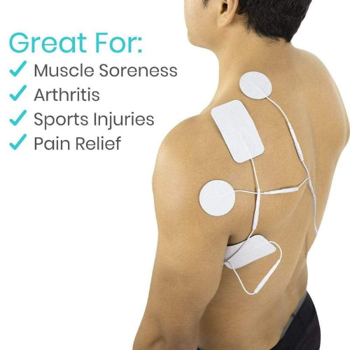 Vive Health 8-Mode TENS Unit with Electrodes and LCD Display