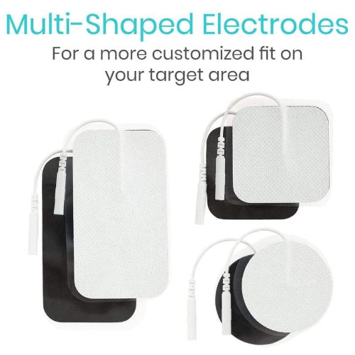 Vive Health 8-Mode TENS Unit with Electrodes and LCD Display
