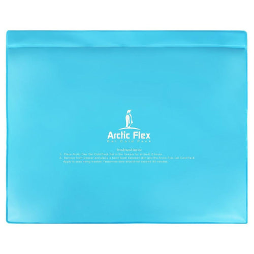 Vive Health Ice Pack, Flexible Nontoxic, Elastric Strap, 11 x 14 Inches