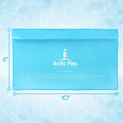 Vive Health Gel Ice Pack with Elastric Strap