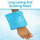 Vive Health Gel Ice Pack with Elastic Strap, Reusable Cold Therapy for Pain Relief and Swelling