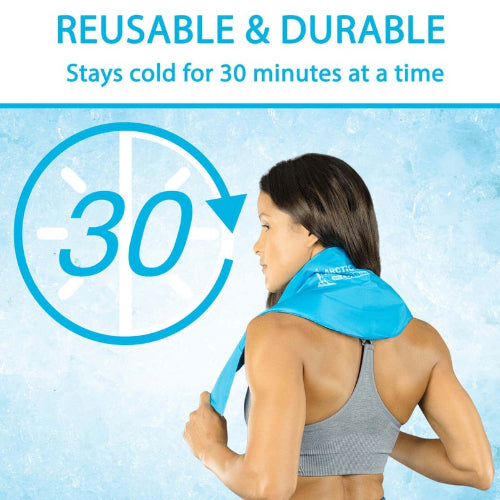 Vive Health Contoured Neck Ice Pack for Hot and Cold Therapy