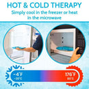 Vive Health Neck Ice Pack, Flex Hot/Cold, 22 X 7.5 Inches, Nontoxic, 2 Pack