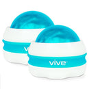 Vive Health Massage Roller Ball with 2 Inches Silicone Grip, Pack of 2