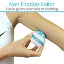 Vive Health Massage Roller Ball with 2 Inches Silicone Grip, Pack of 2