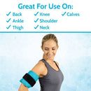 Vive Health Hot and Cold Wrap, Stretch Strap Design for Muscle Pain and Injury Relief