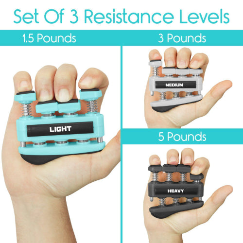 Vive Health Finger Exercisers, Pack of 3