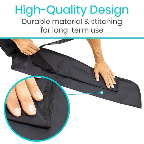 Vive Health Leg Compression Pump, 2 Zippered Sleeves, 3 Variable Modes