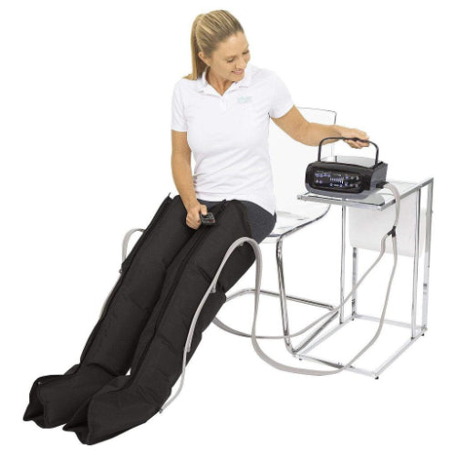 Vive Health Leg Compression Pump, 2 Zippered Sleeves, 3 Variable Modes