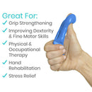 Vive Health Therapy Putty, 6 Resistance Levels, Hand Exercise and Rehab Pack of 6