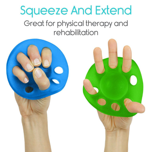 Vive Health Hand Extension Exercisers, Squeeze Ball, 3 Tensions, 3 Pk