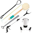 Vive Health Hip and Knee Recovery Kit, 6-Piece Post Surgery Aid Set with 32 Inch Reacher