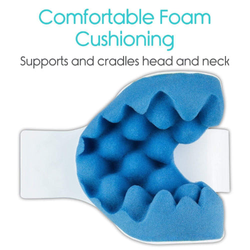 Vive Health Neck and Shoulder Relaxer, Foam, Washable Cover