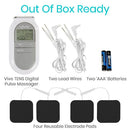 Vive Health 6 Mode TENS Unit, Pain Relief, Digital Pulse Device