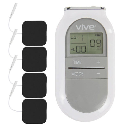 Vive Health 6 Mode TENS Unit - Digital Pulse Massager for Pain Relief, Moovkart