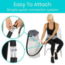 Vive Health Ice Therapy Machine with Replacement Universal Pad, Felexible Straps for Pain Relief