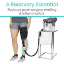 Vive Health Ice Therapy Machine with Universal Pad for Pain Relief and Swelling Control, 2 Pack