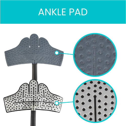 Vive Health Ice Therapy Ankle Pad with leakproof dimpled design and adjustable strap, Moovkart