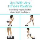 Vive Health Balance Trainer Pad for Physical Therapy, Home Workouts and Rehab Support, Cloud Marble