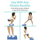 Vive Health Balance Pad, Non-Slip Foam Cushion for Stability and Strength Training, Blue