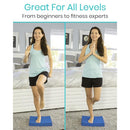 Vive Health Balance Pad, Non-Slip Foam Cushion for Stability and Strength Training, Blue