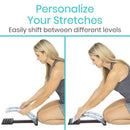 Vive Health Multi-Level Grooved Back Stretcher for Pain Relief and Lumbar Support