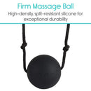 Vive Health Foot Roller Ball With Wooden Handles for Plantar Fasciitis Arch Pain and Heel Relief