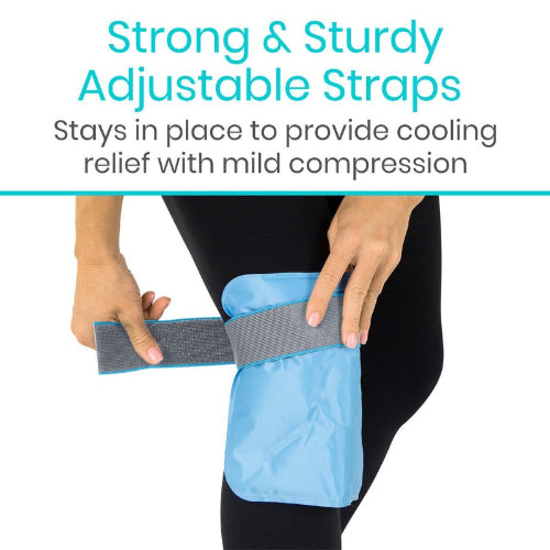 Vive Health Knee Hot And Cold Pack, Dual Straps
