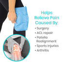 Vive Health Knee Hot And Cold Pack, Dual Straps