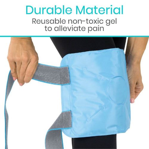 Vive Health Knee Hot And Cold Pack, Dual Straps