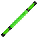 Vive Health Muscle Roller Stick, 17.7-Inch Length with Textured Grip, Black and Green