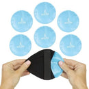 Vive Health Round Gel Ice Packs with Fabric Cover, Reusable Hot or Cold Therapy, 6 Pack