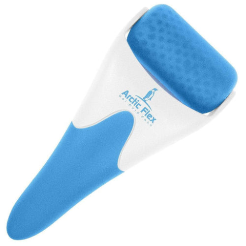 Vive Health Cold Roller, Gel Beads, Curved Handle, 3" Removable Head
