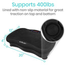 Vive Health Vibration Platform, Full Body Exercise with Adjustable Speeds and Resistance Bands