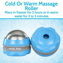 Vive Health Cold Massage Roller Ball for Instant Muscle and Joint Pain Relief, 2 Pack