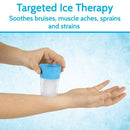 Vive Health Ice Cup Massager, Refillable 2-Piece with Spikes, 2 Pack