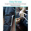 Vive Health Replacement Leg Compression Sleeves, Zippered, Compatible with Sequential Pump