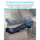 Vive Health Replacement Leg Compression Sleeves, Zippered, Compatible with Sequential Pump